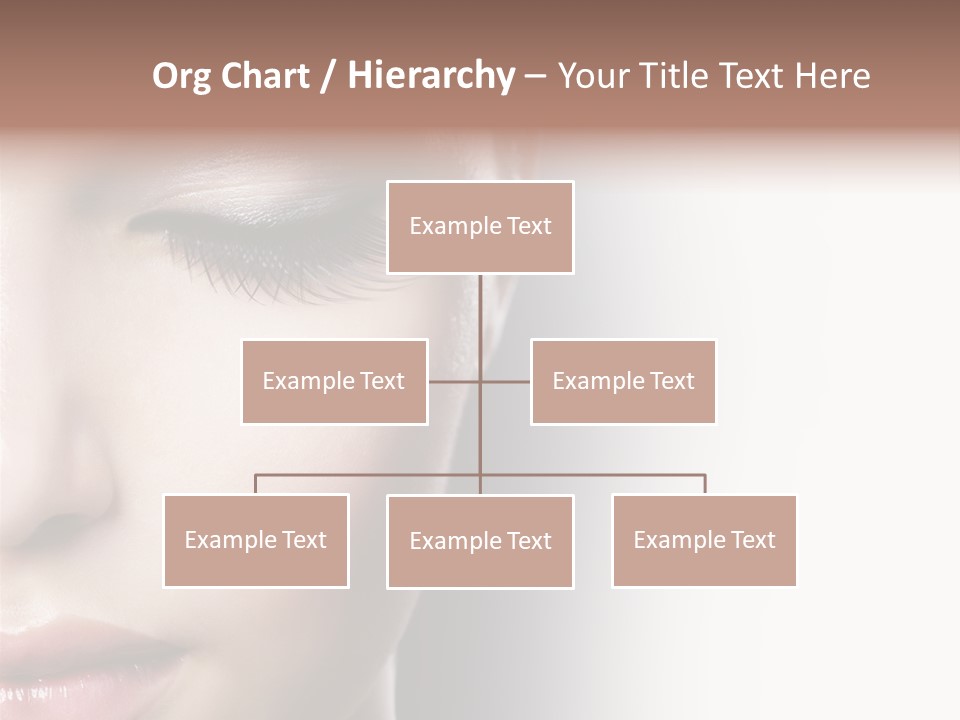 Face Style Female PowerPoint Template