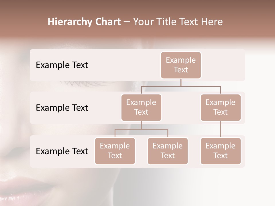 Face Style Female PowerPoint Template