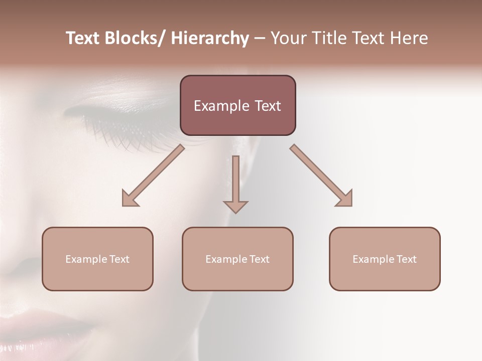 Face Style Female PowerPoint Template