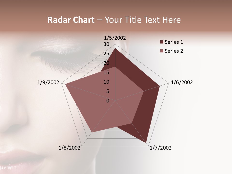 Face Style Female PowerPoint Template