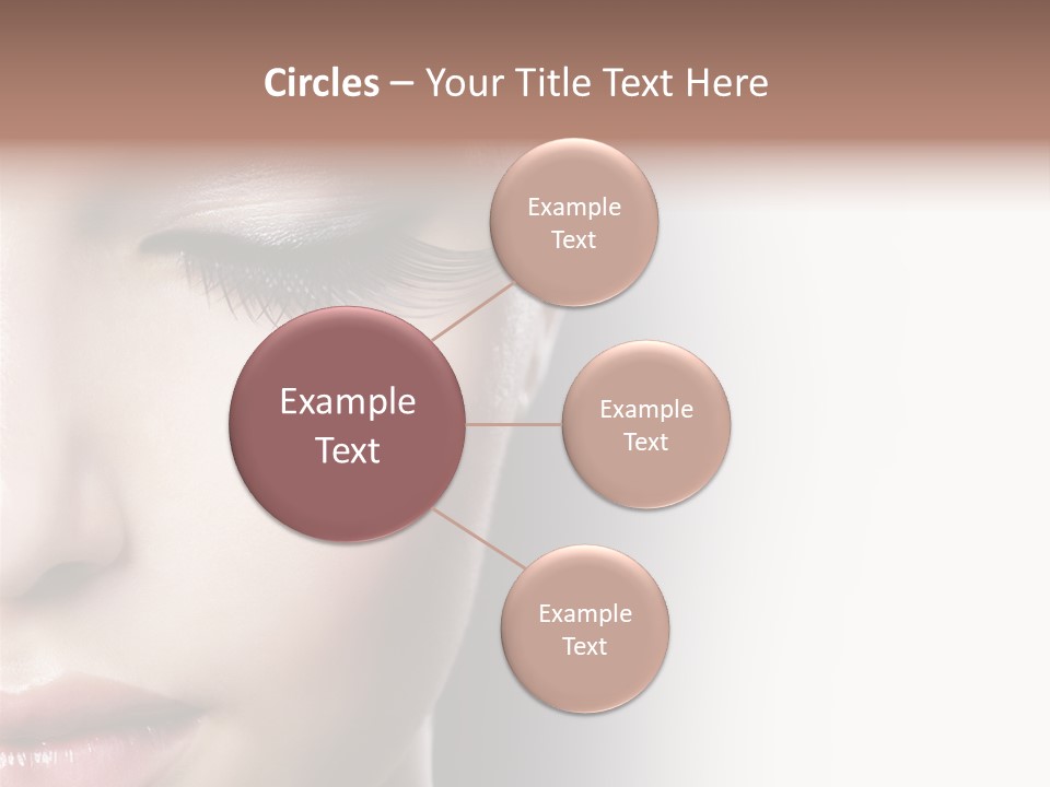 Face Style Female PowerPoint Template