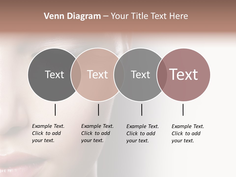 Face Style Female PowerPoint Template