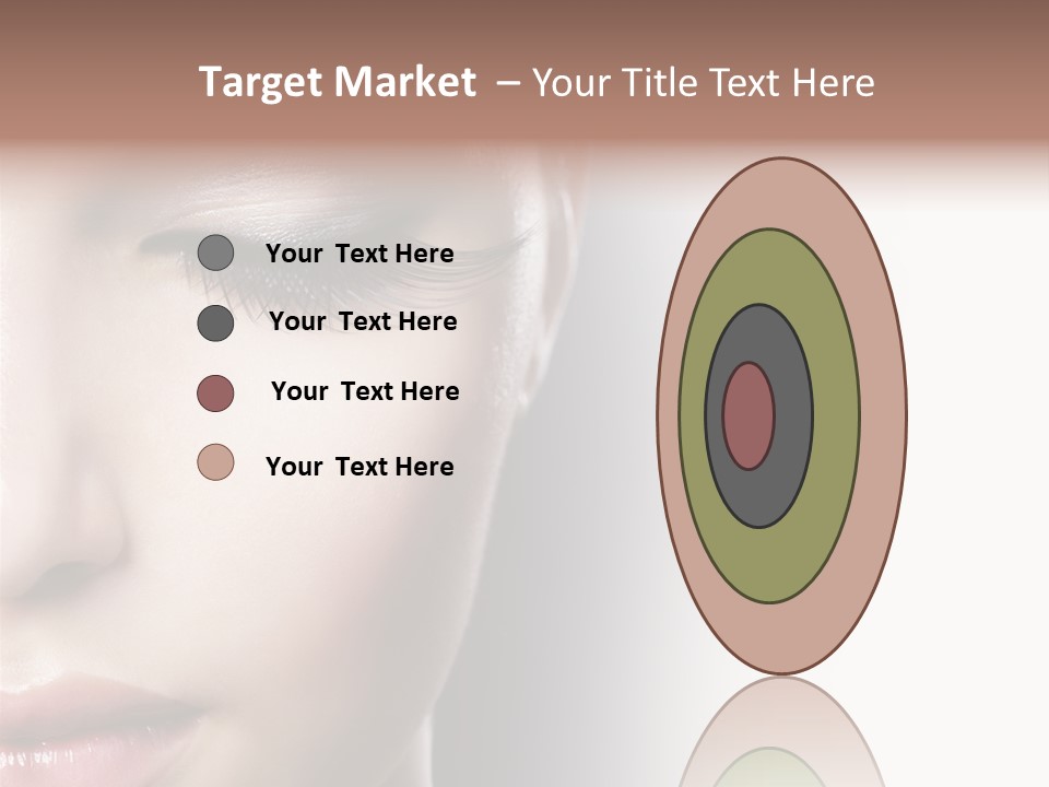 Face Style Female PowerPoint Template