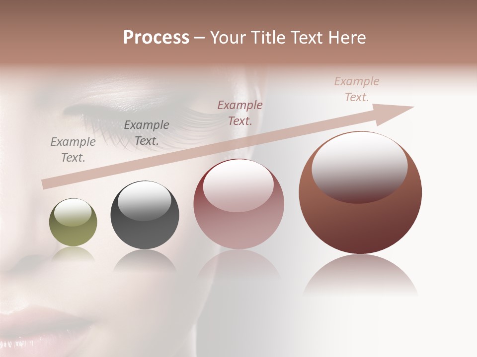 Face Style Female PowerPoint Template