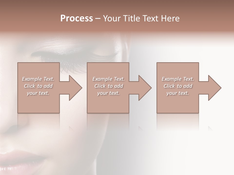 Face Style Female PowerPoint Template