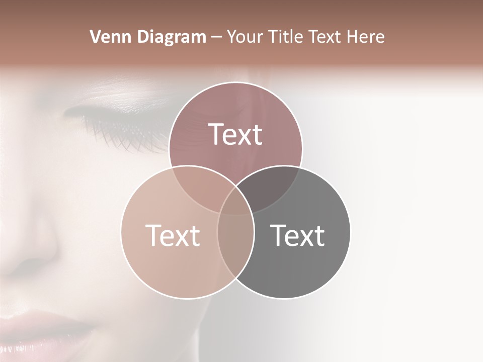 Face Style Female PowerPoint Template