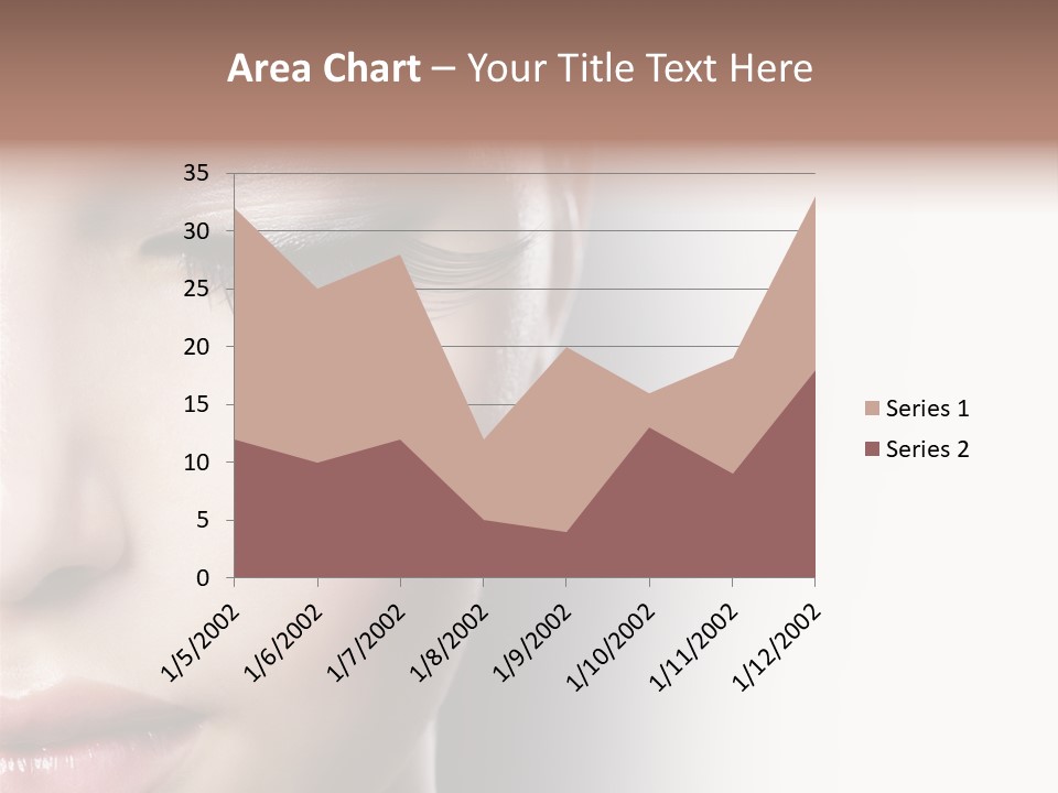 Face Style Female PowerPoint Template