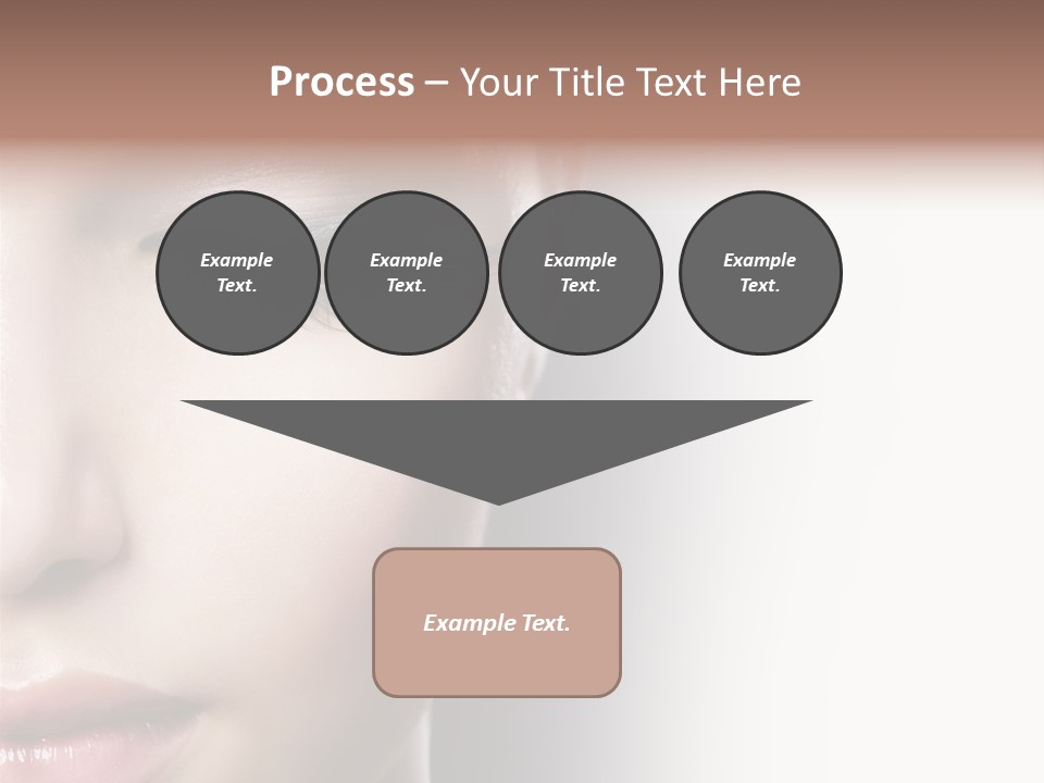 Face Style Female PowerPoint Template