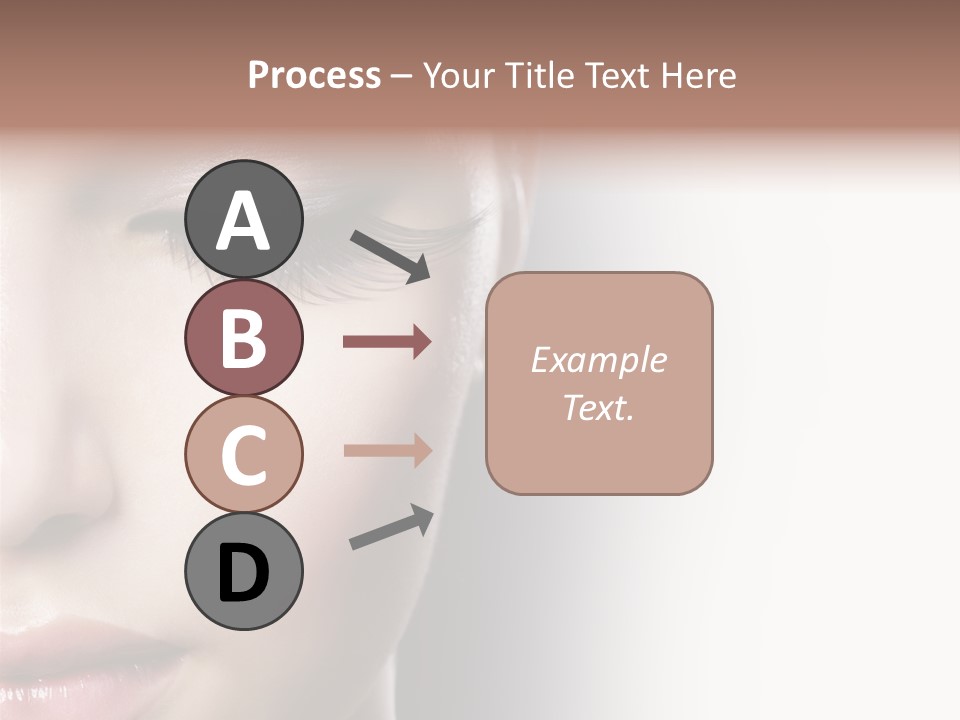 Face Style Female PowerPoint Template