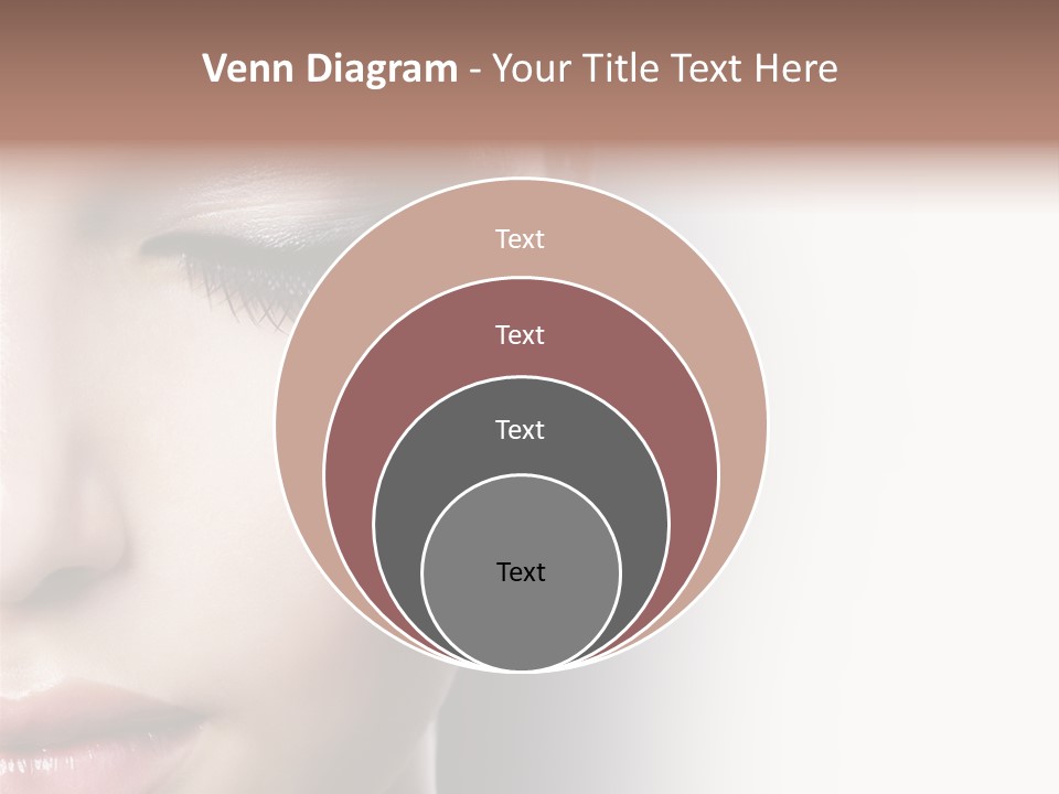 Face Style Female PowerPoint Template