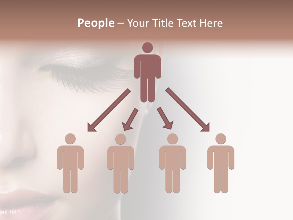 Face Style Female PowerPoint Template