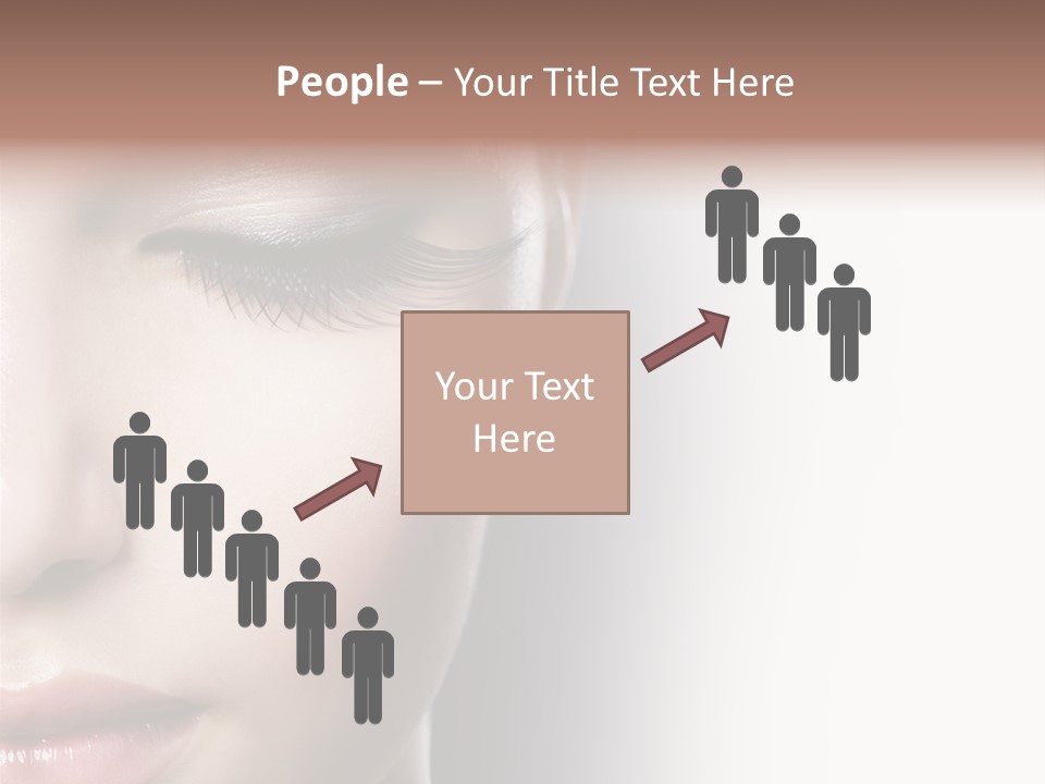 Face Style Female PowerPoint Template