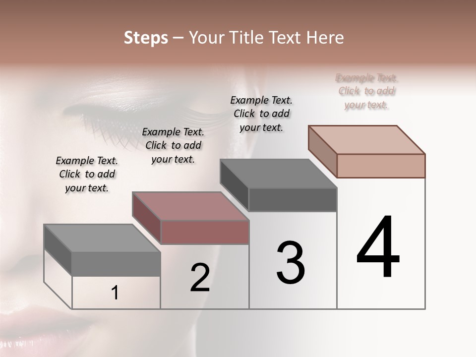Face Style Female PowerPoint Template