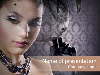 Photograph Luxury Old PowerPoint Template