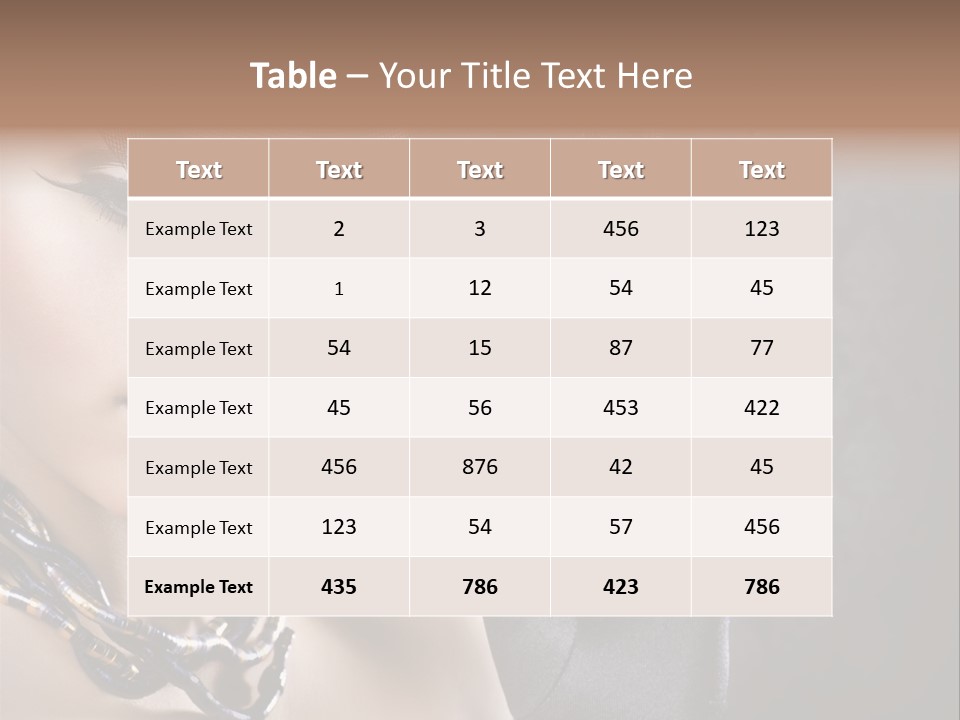 Photograph Luxury Old PowerPoint Template