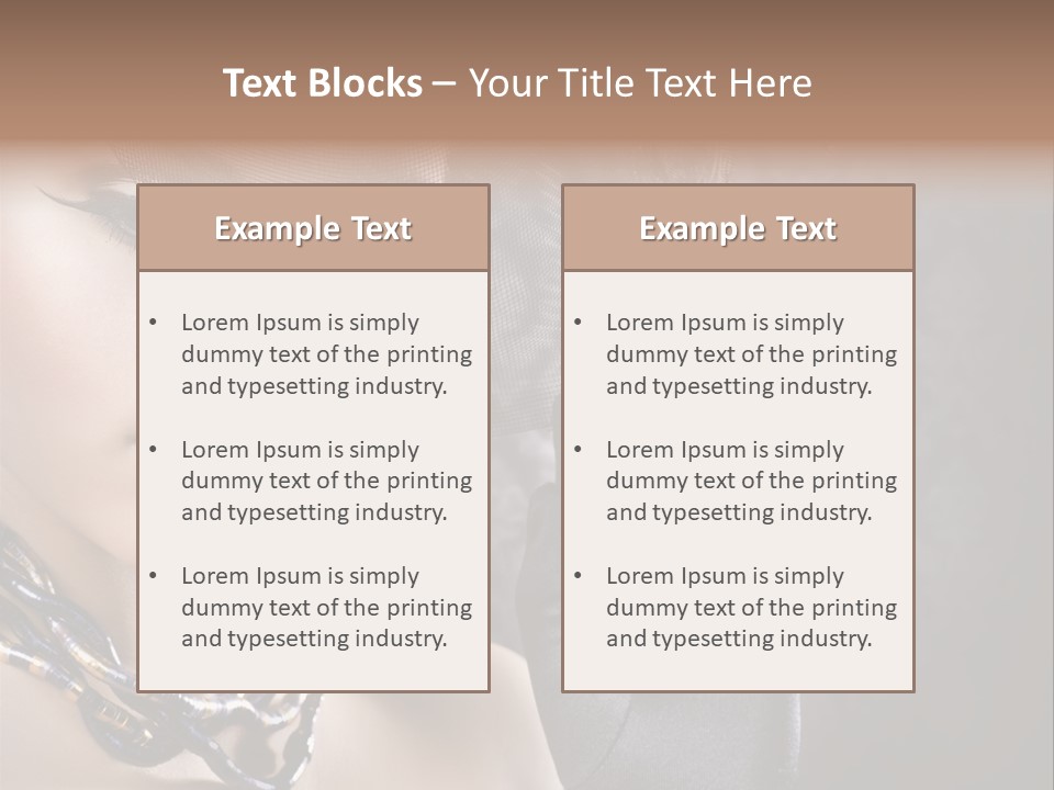 Photograph Luxury Old PowerPoint Template