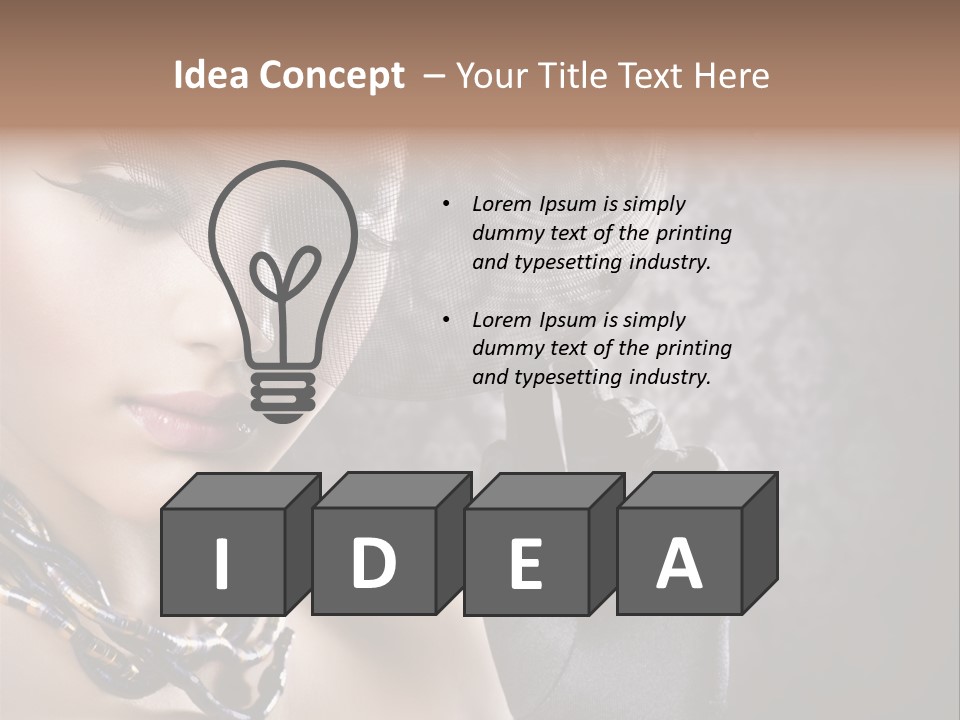 Photograph Luxury Old PowerPoint Template