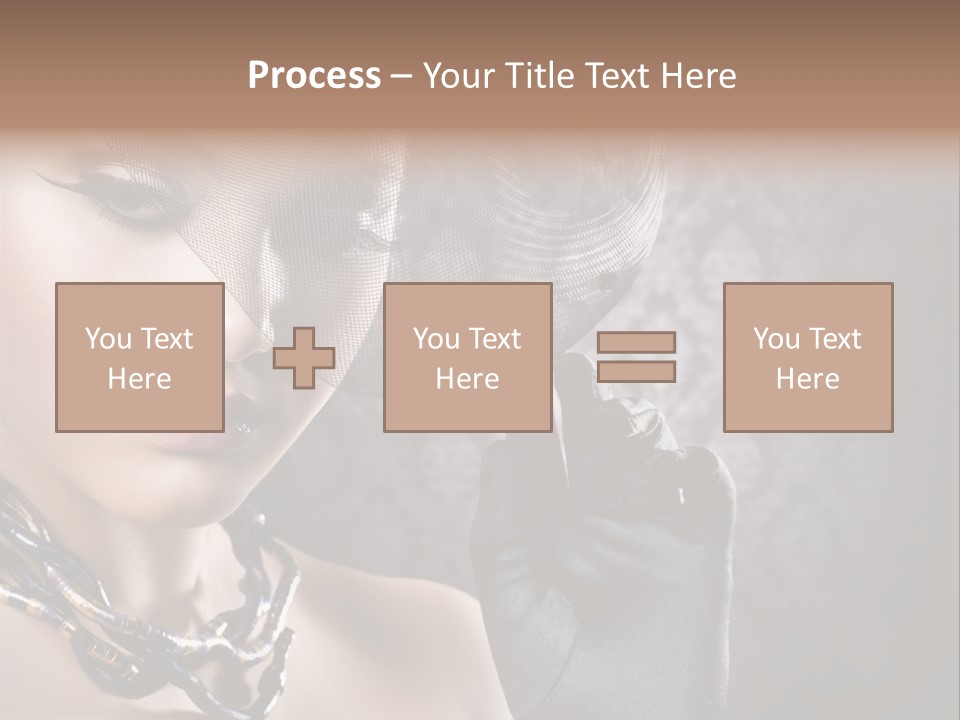 Photograph Luxury Old PowerPoint Template