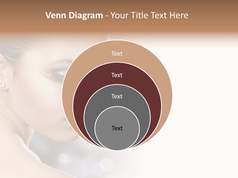 Professional White Brunette PowerPoint Template