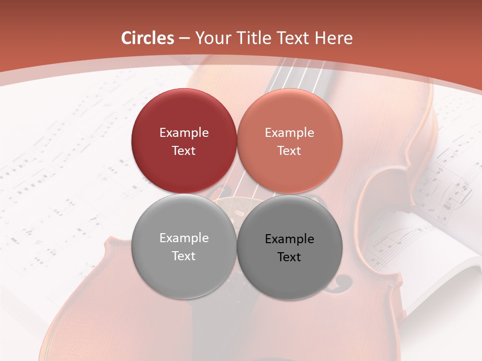 Music Sepia Web PowerPoint Template