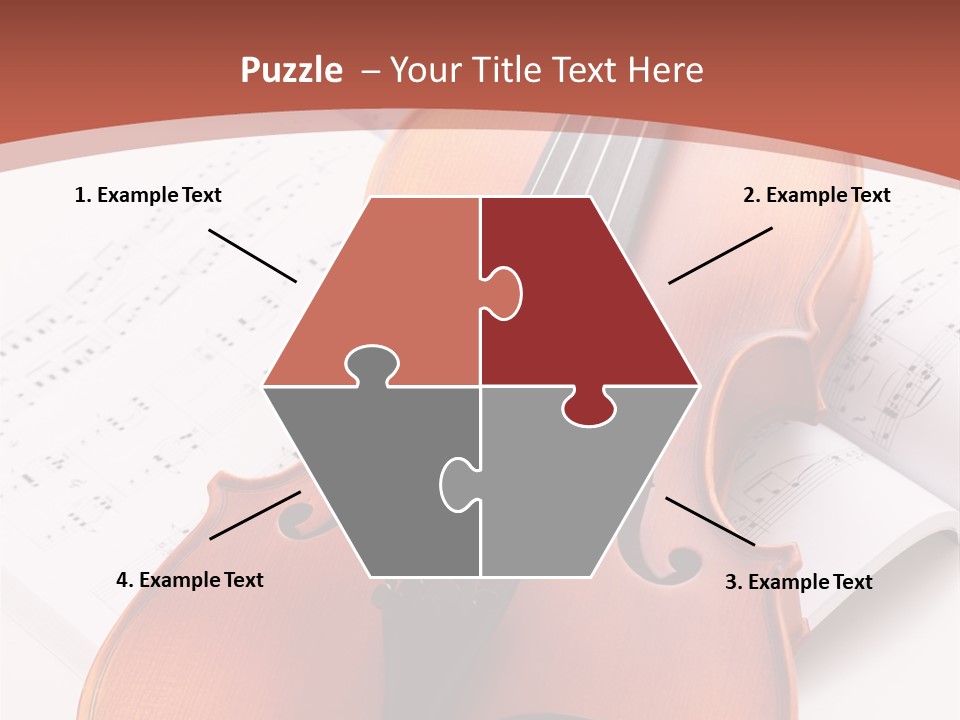 Music Sepia Web PowerPoint Template