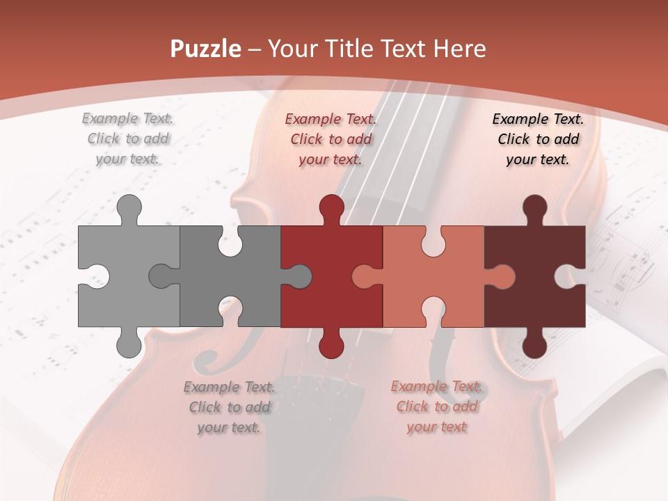 Music Sepia Web PowerPoint Template