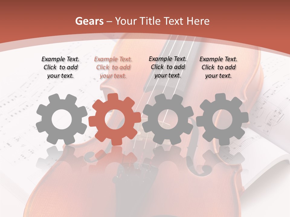 Music Sepia Web PowerPoint Template