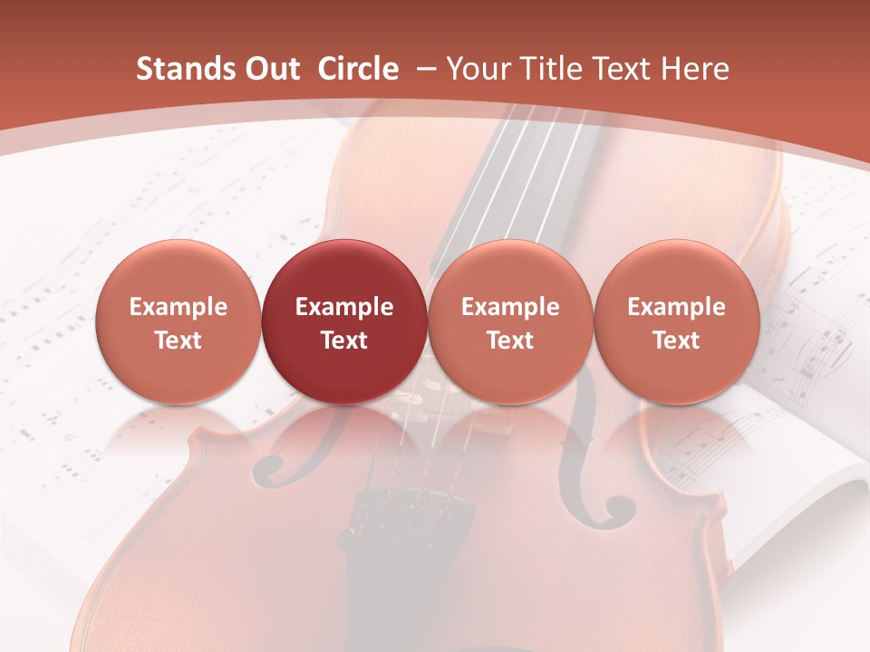 Music Sepia Web PowerPoint Template