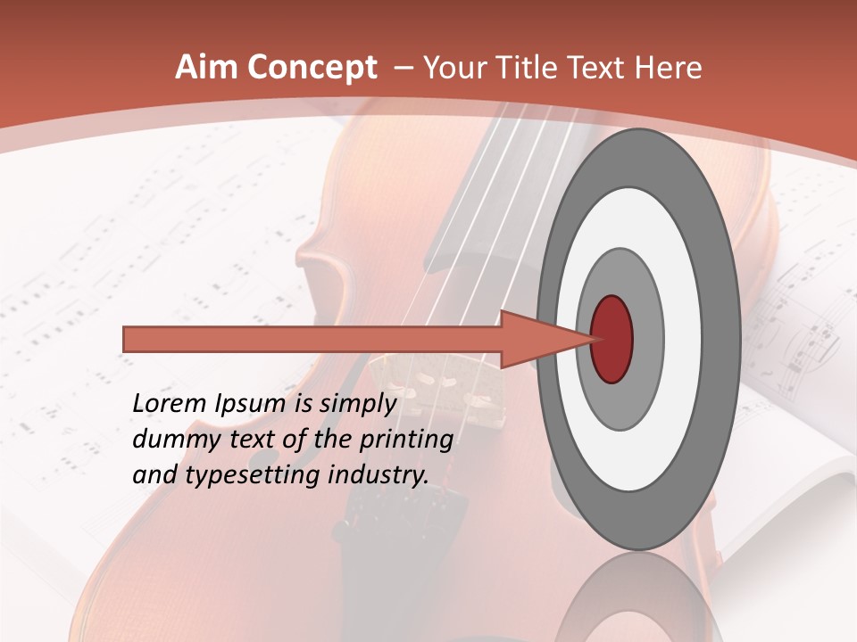 Music Sepia Web PowerPoint Template