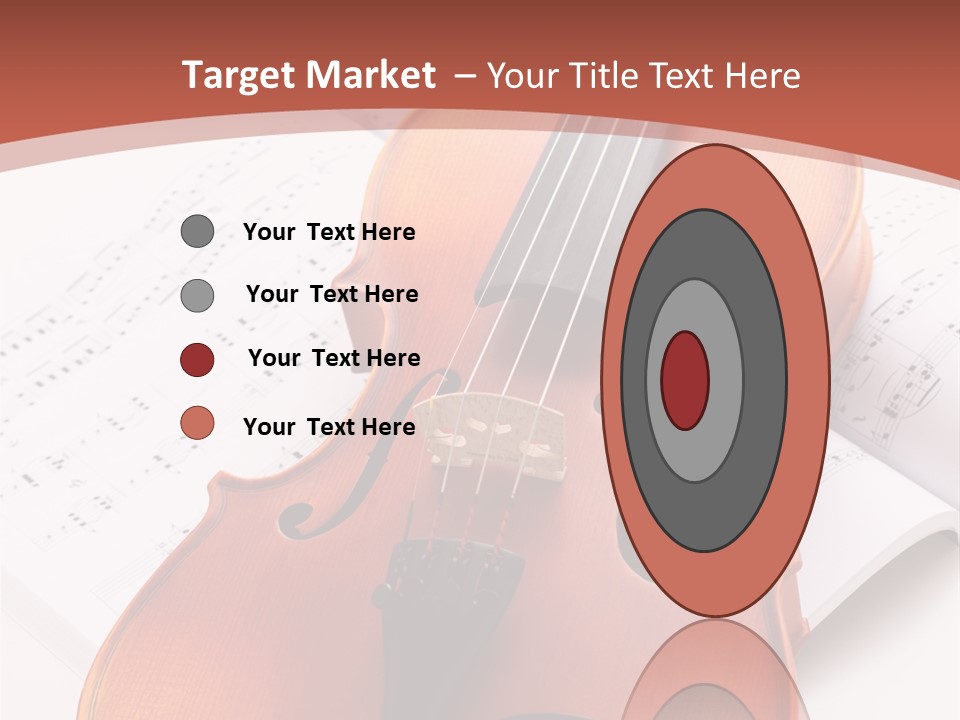 Music Sepia Web PowerPoint Template