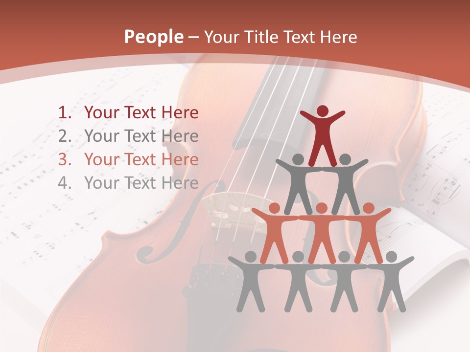 Music Sepia Web PowerPoint Template
