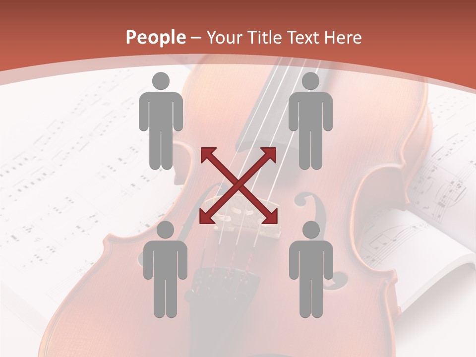 Music Sepia Web PowerPoint Template