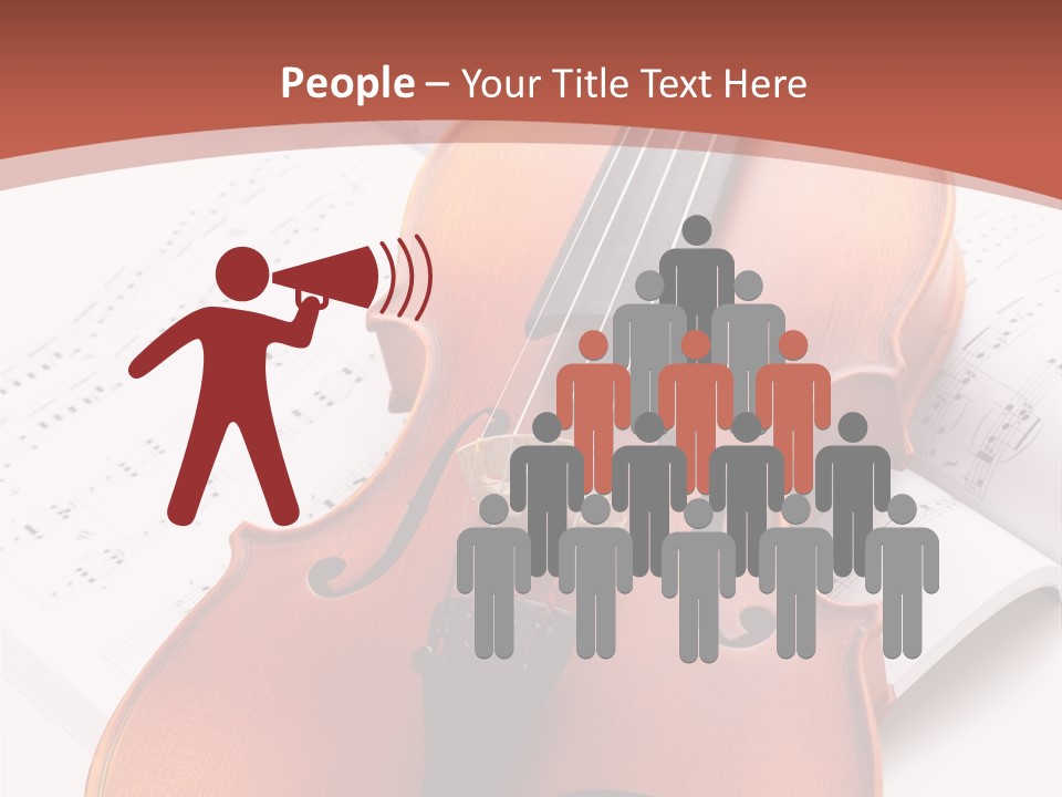 Music Sepia Web PowerPoint Template