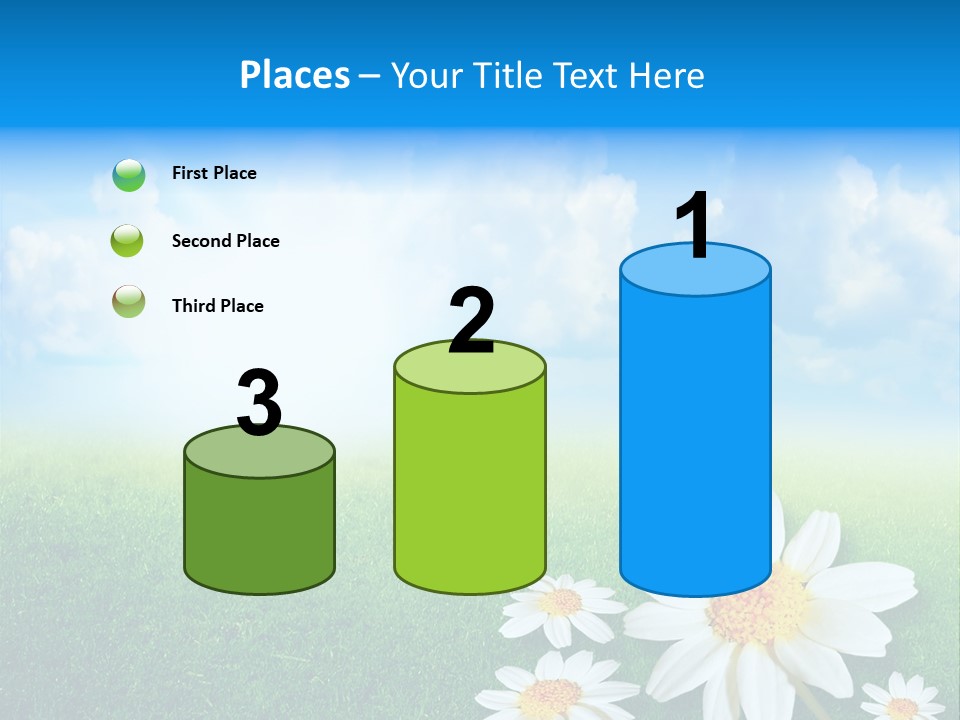 Farm Flora Yellow PowerPoint Template