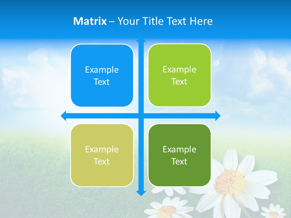 Farm Flora Yellow PowerPoint Template