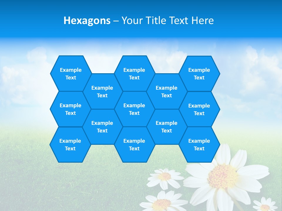 Farm Flora Yellow PowerPoint Template