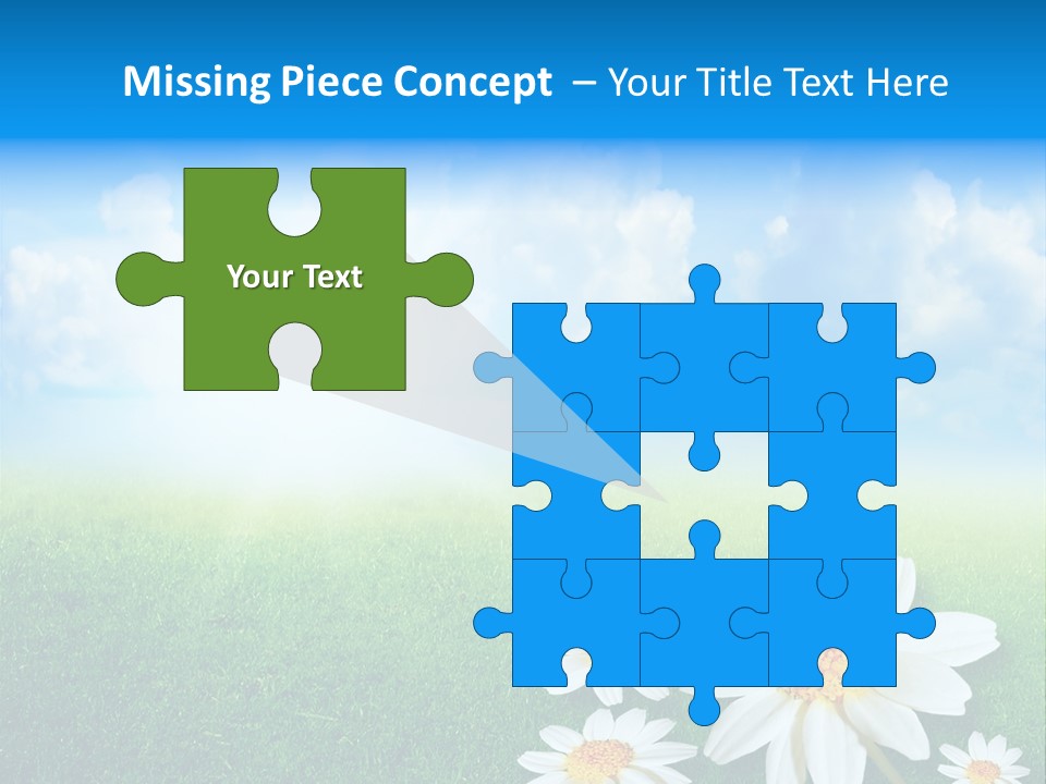 Farm Flora Yellow PowerPoint Template