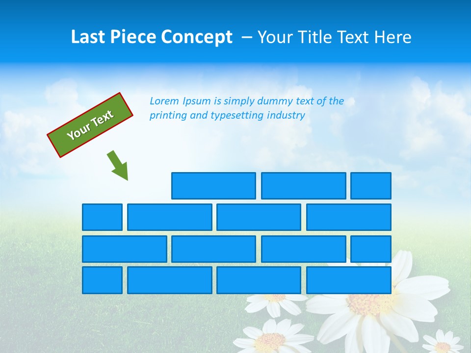 Farm Flora Yellow PowerPoint Template