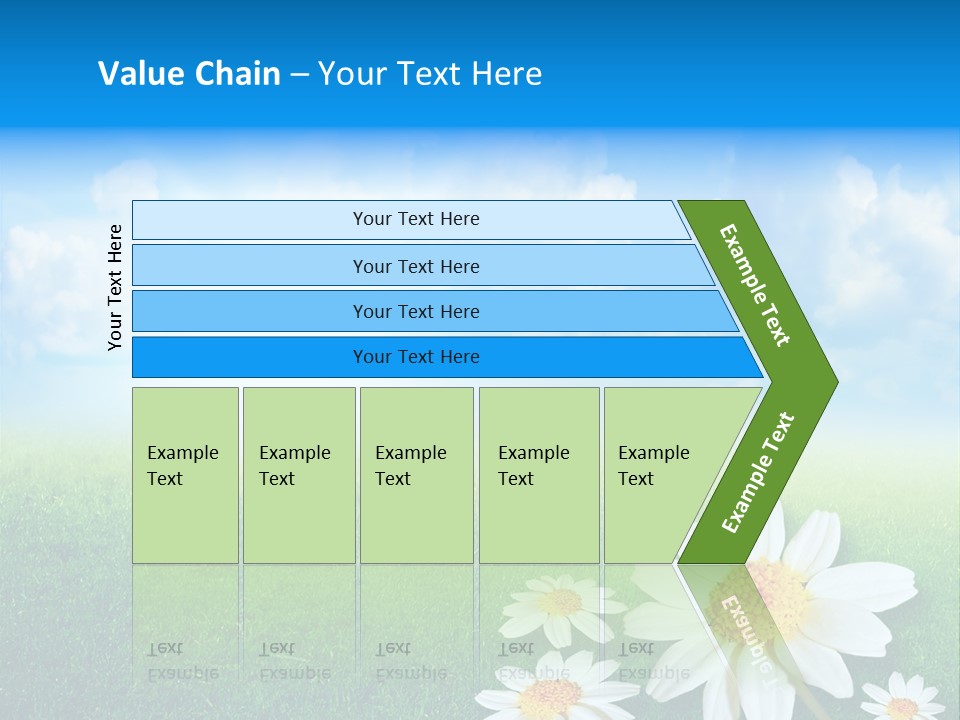 Farm Flora Yellow PowerPoint Template