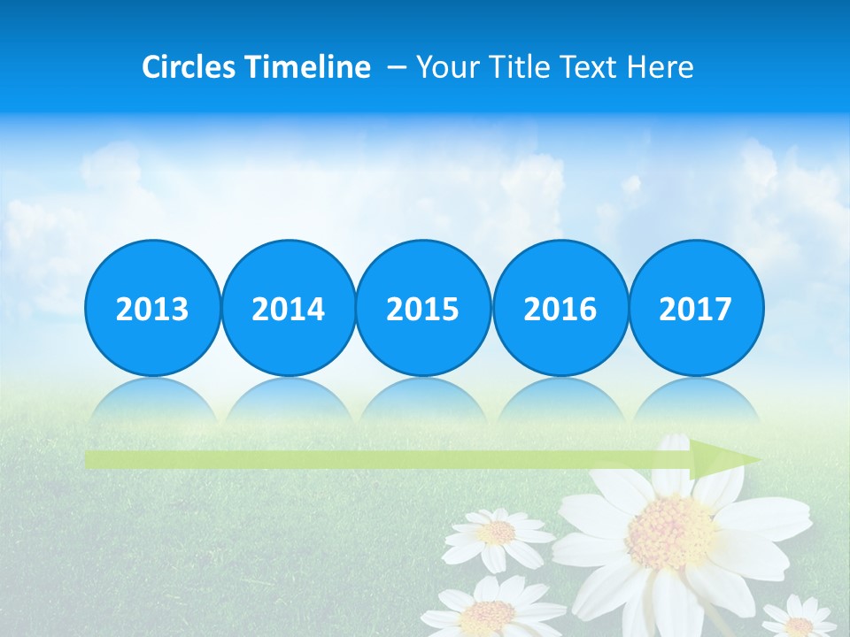 Farm Flora Yellow PowerPoint Template