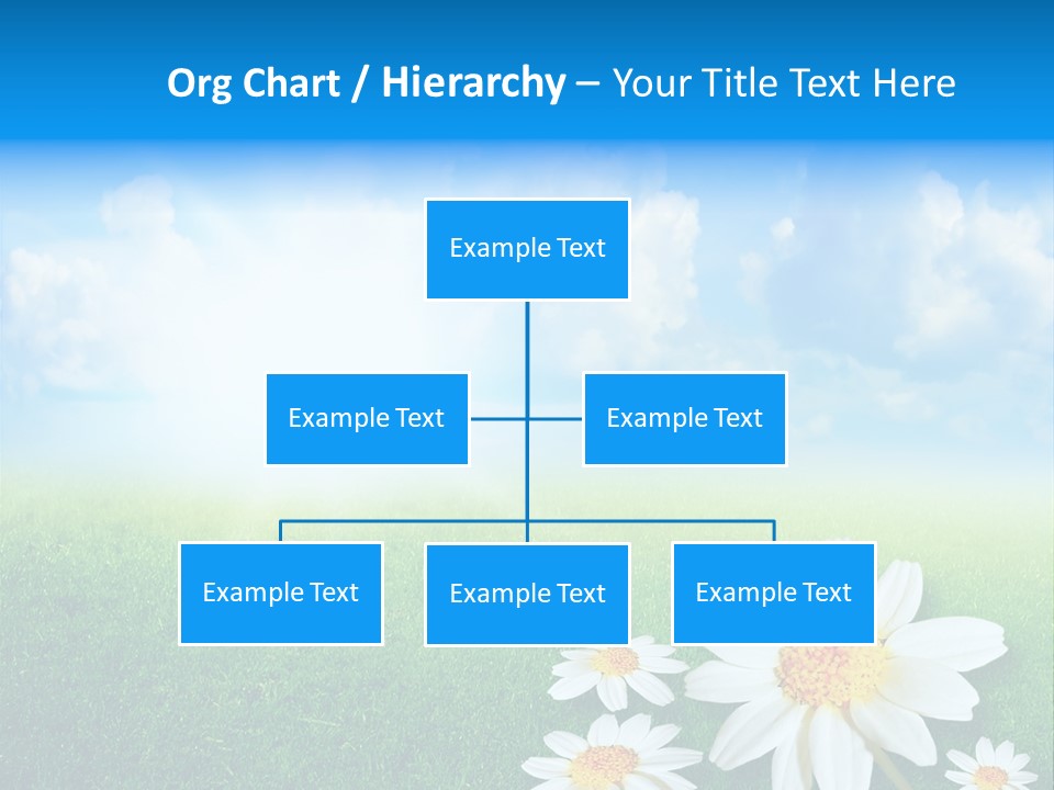 Farm Flora Yellow PowerPoint Template