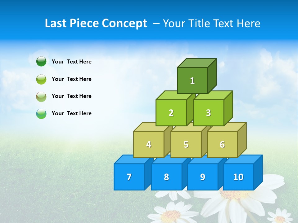 Farm Flora Yellow PowerPoint Template