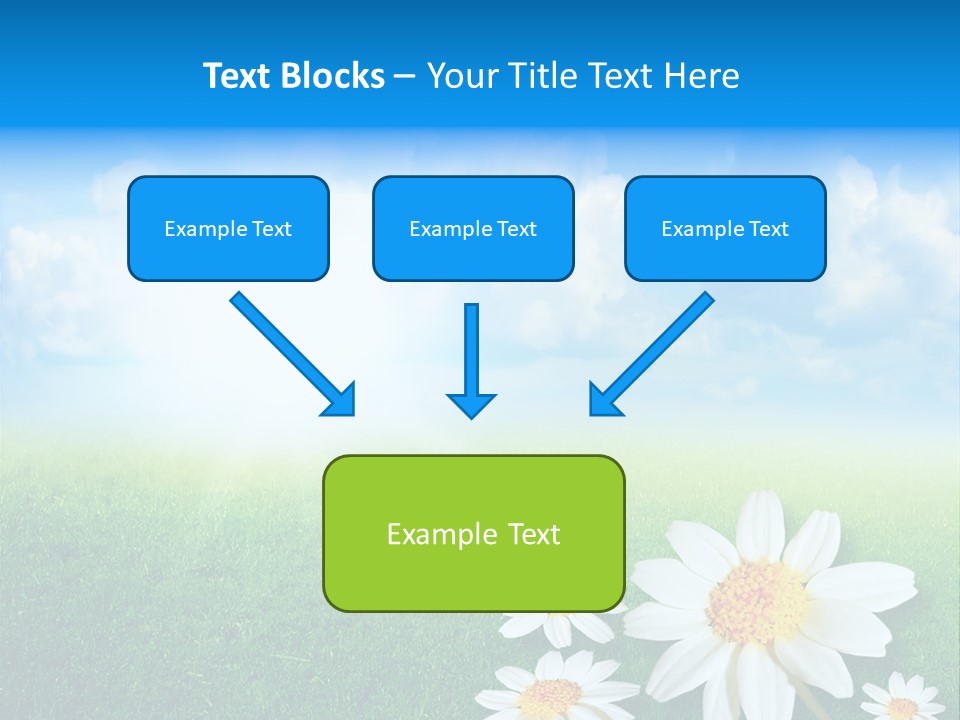 Farm Flora Yellow PowerPoint Template