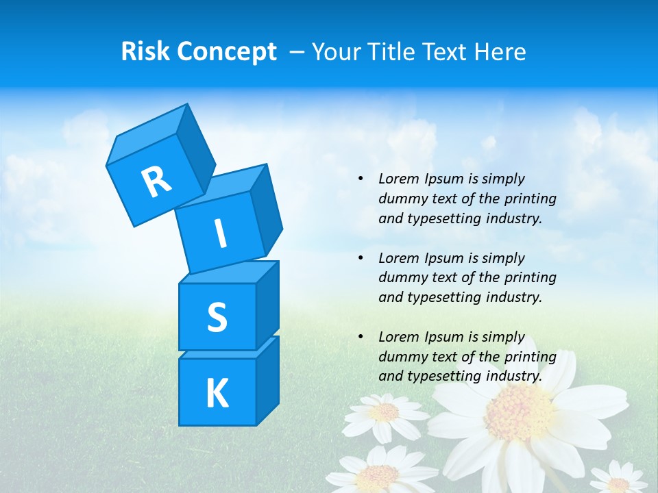 Farm Flora Yellow PowerPoint Template