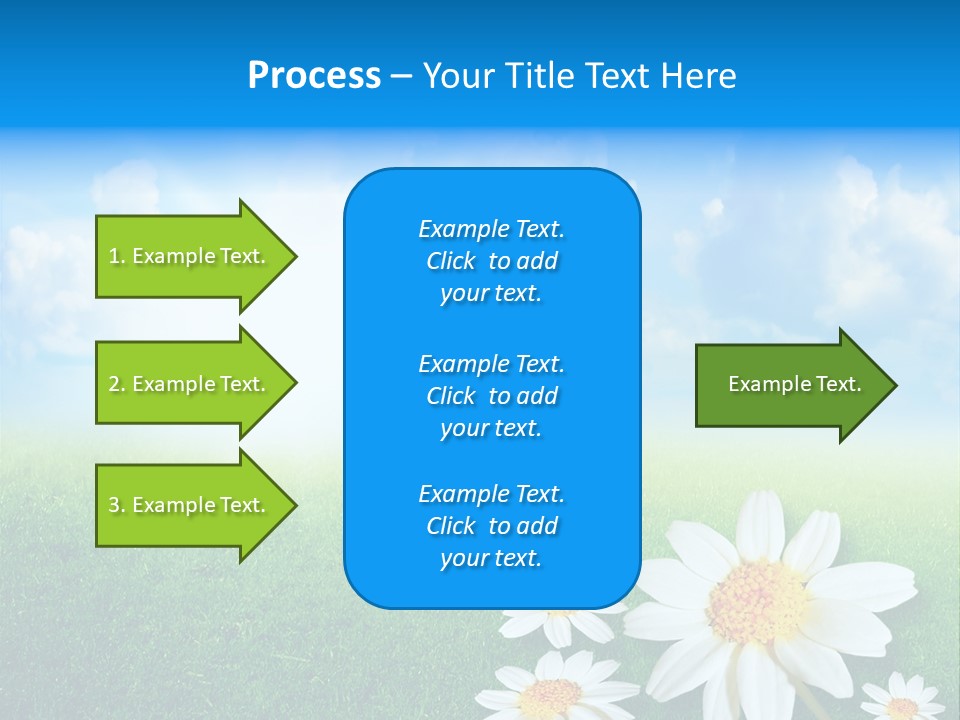 Farm Flora Yellow PowerPoint Template