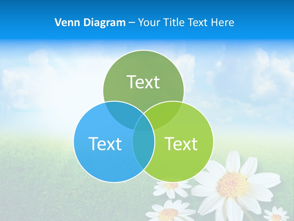 Farm Flora Yellow PowerPoint Template