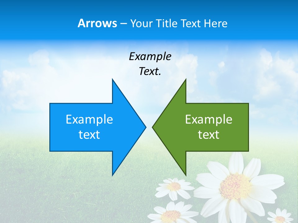 Farm Flora Yellow PowerPoint Template