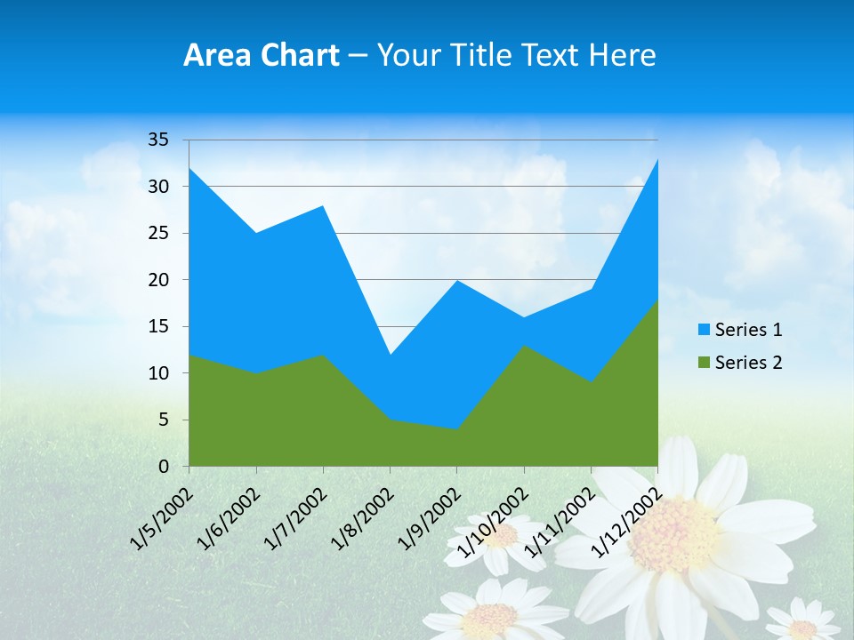 Farm Flora Yellow PowerPoint Template