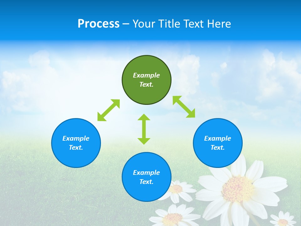Farm Flora Yellow PowerPoint Template