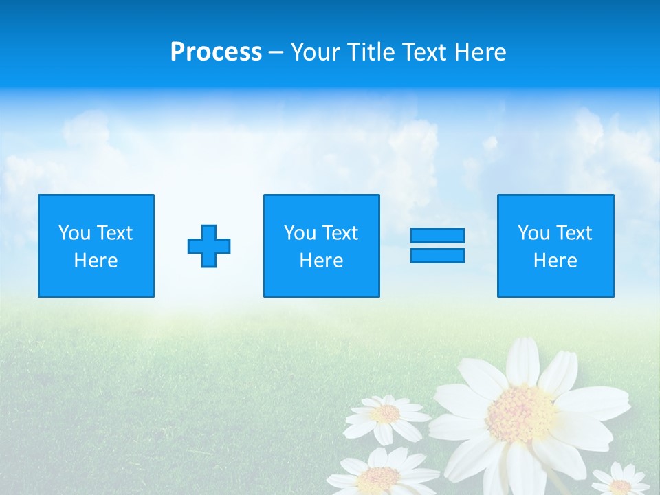 Farm Flora Yellow PowerPoint Template